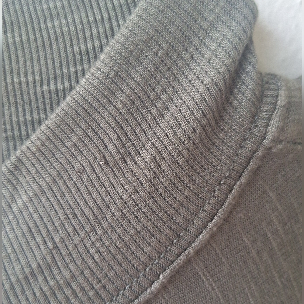 Daily Practice By Anthropologie Mock Neck Olive Women's Dress Size L - Picture 10 of 12